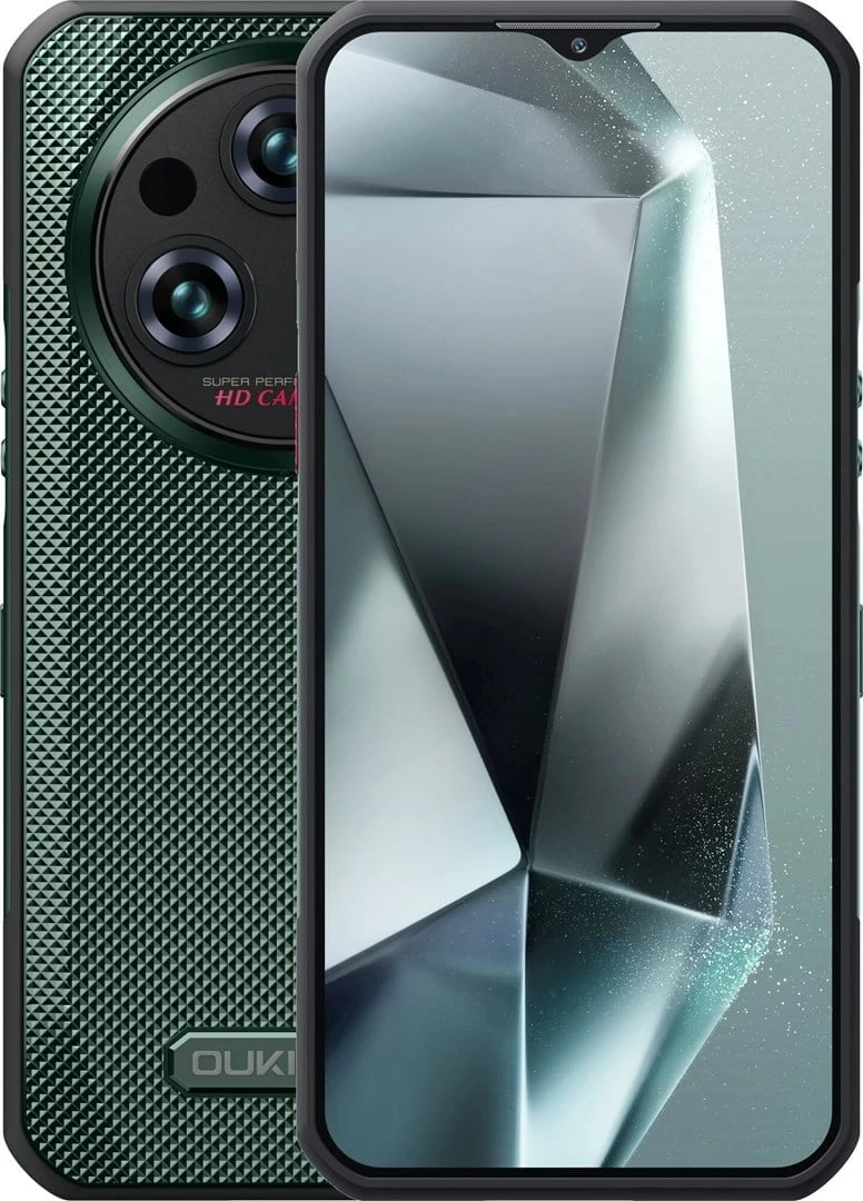 Celular Oukitel WP35 Pro, 12/512GB, 11000mAh, Gjelbër