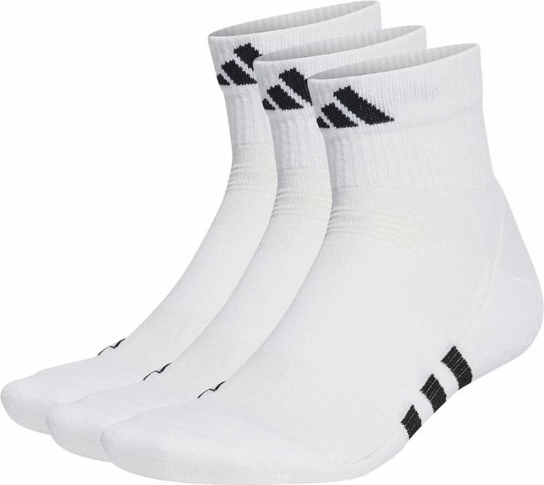 Çorape për stërvitje adidas Performance Cush Mid HT3450, të bardha