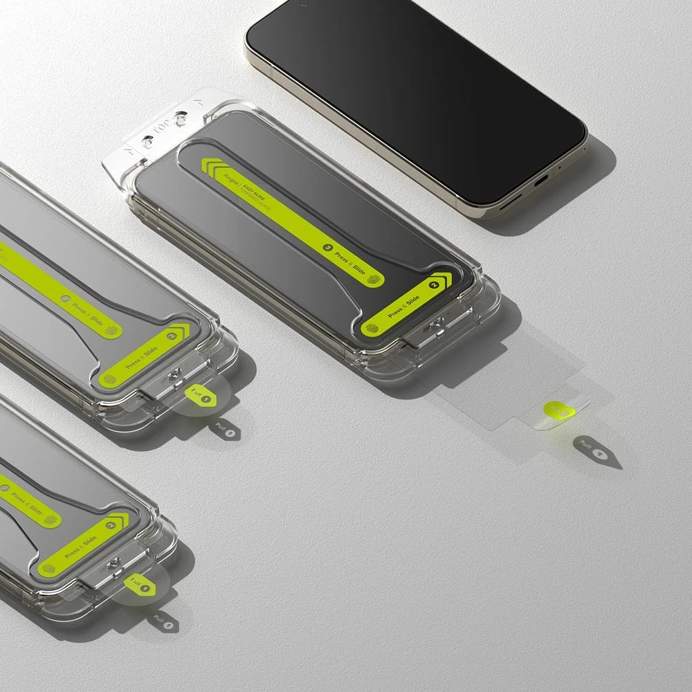 Xham mbrojtës Ringke Easy Slide për Google Pixel 9 / 9 Pro, 2 copë