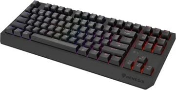 Tastierë mekanike GENESIS THOR 230, Wireless, US, E zezë