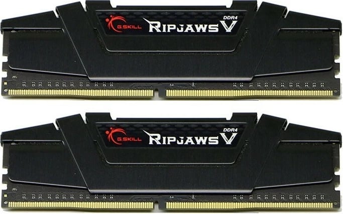 RAM Memorje G.SKILL Ripjaws V, 16GB (2x8GB), DDR4, 3600MHz, CL16, e zezë
