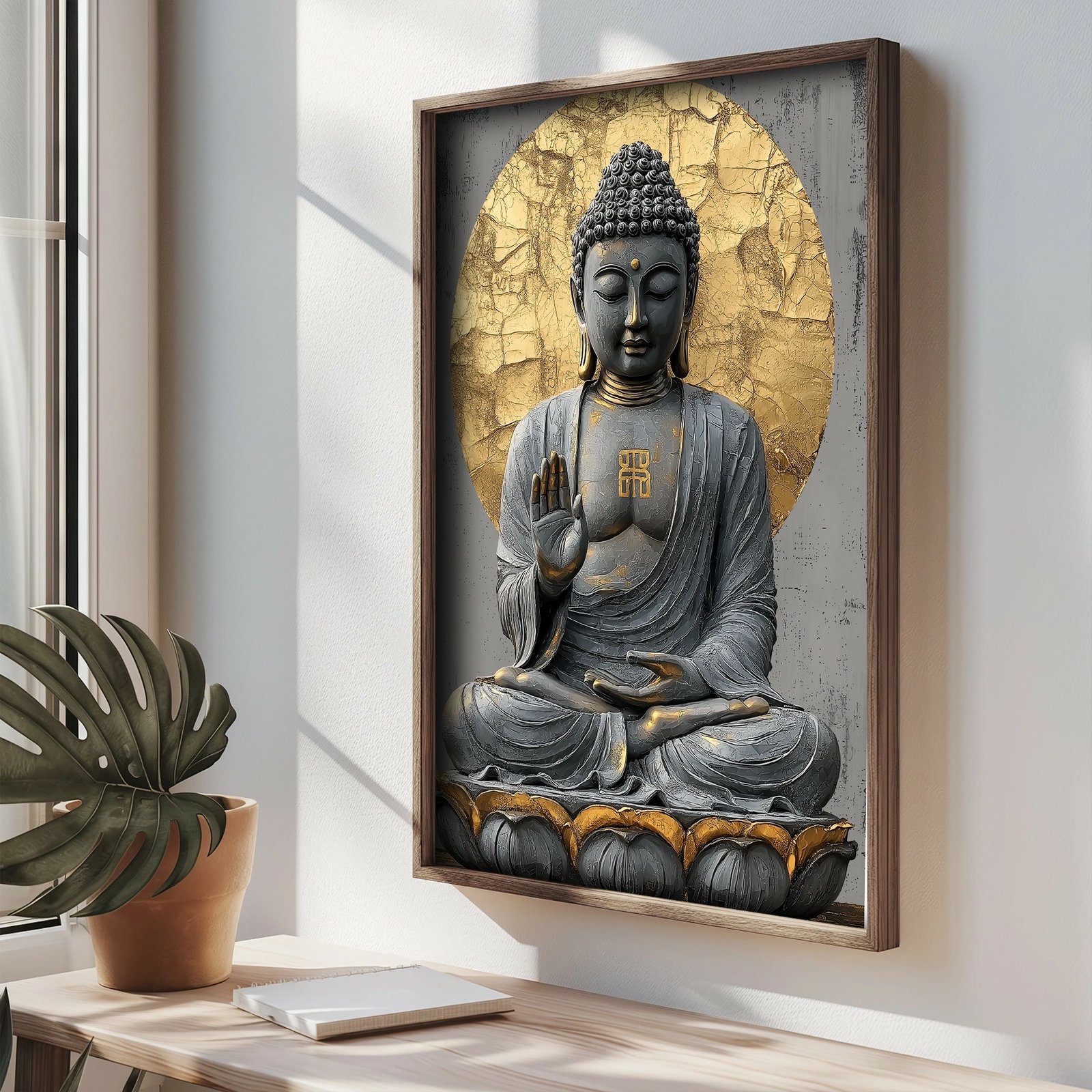 Pikturë dekorative me kornizë MDF, Wallity, TUN113-XL