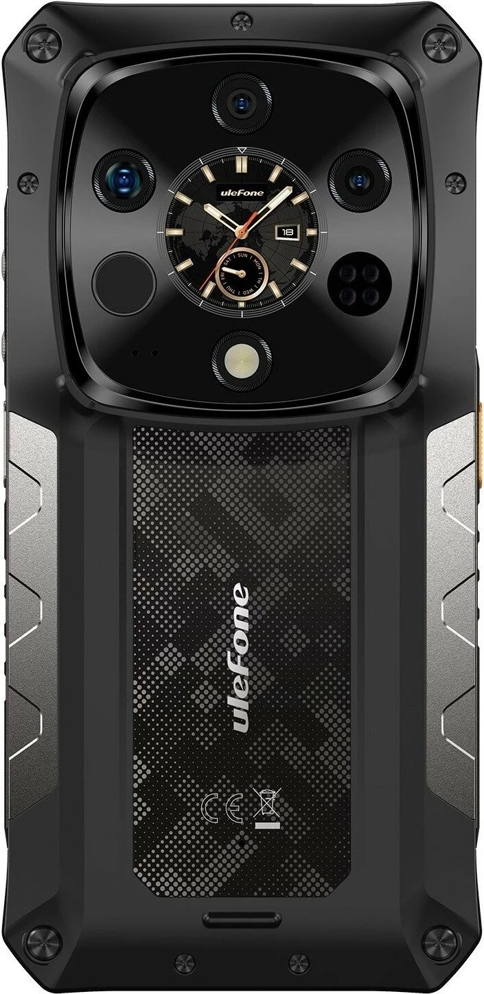 Celular Ulefone Armor 28 Ultra Thermal 5G, 16GB RAM, 1TB, e zezë