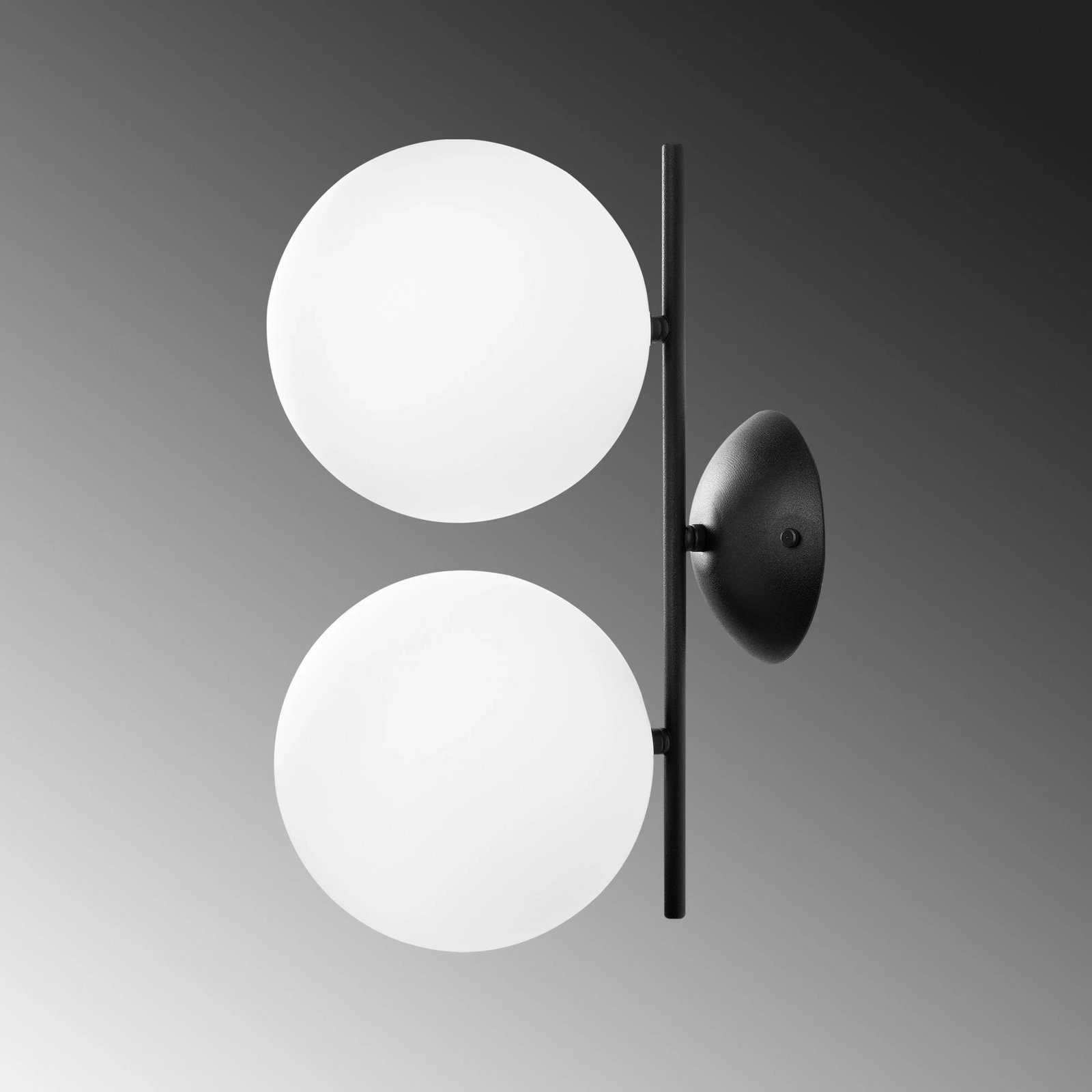 Llambë muri Opviq, Luminar - 14150, ngjyrë e zezë