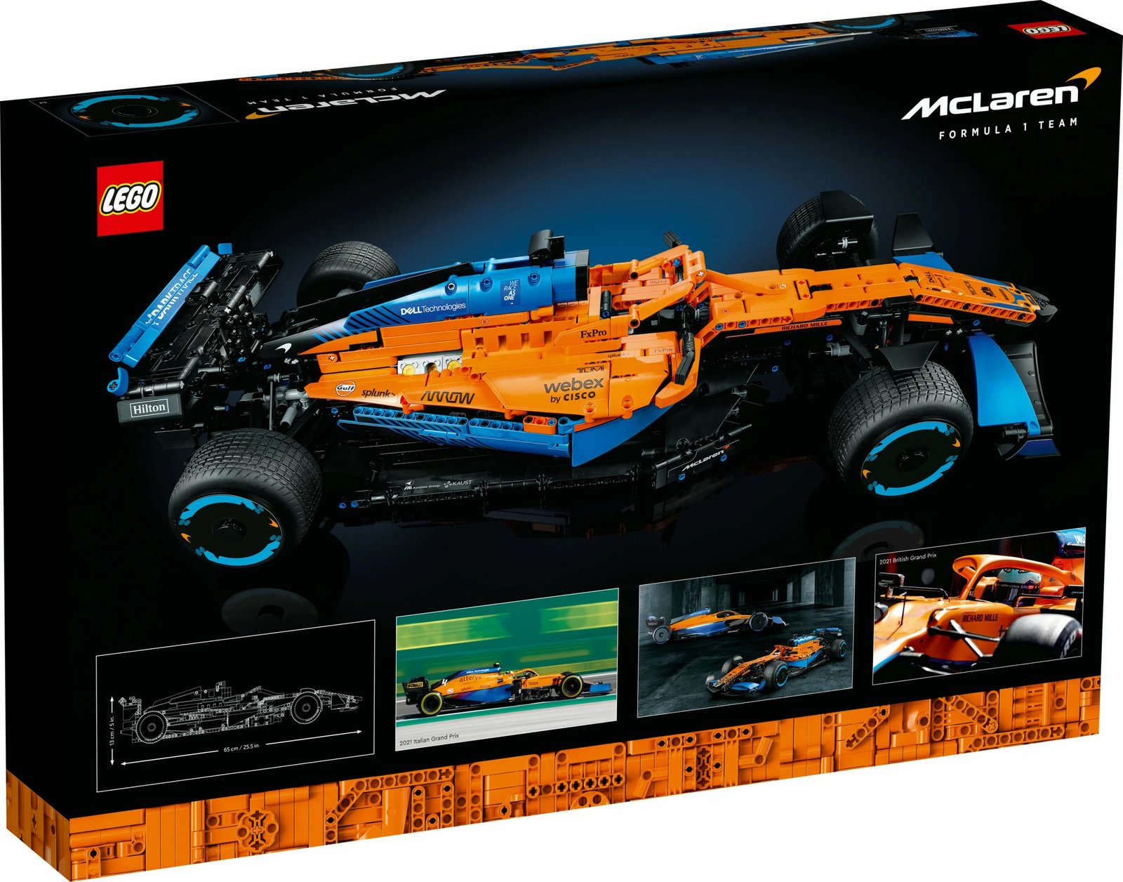 Set për ndërtim LEGO Technic McLaren Formula 1, 1434 pjesë, shumëngjyrësh Set për ndërtim LEGO Technic McLaren Formula 1, 1434 pjesë, shumëngjyrësh