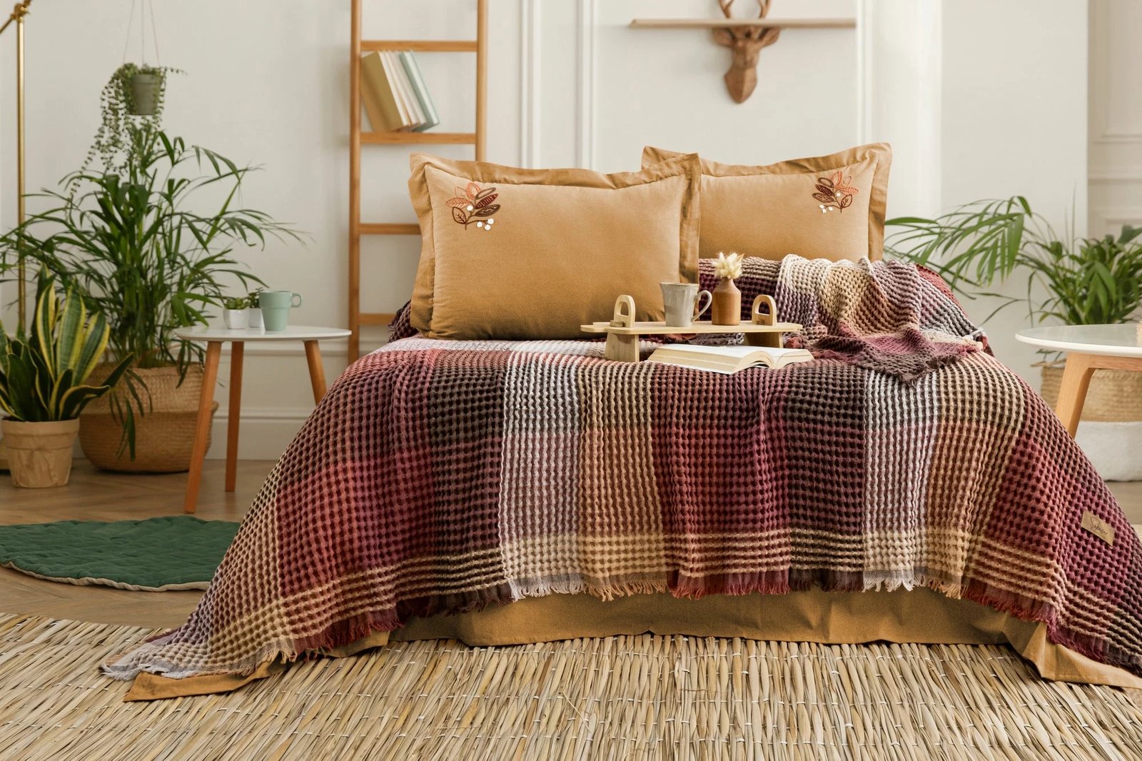 Set piké dopio Floransa, ngjyrë mustard