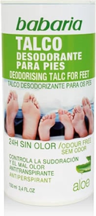 Pudër deodorante për këmbë Babaria 100g