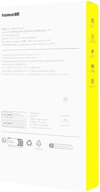 Mbështjellës Baseus Synthetic Fiber për iPhone 15 Pro me xham të temperuar, i zi