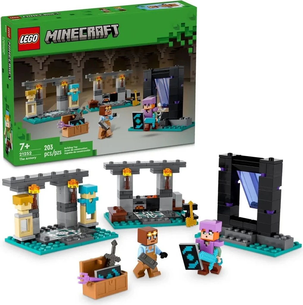 Set LEGO Minecraft 21252 The Armory