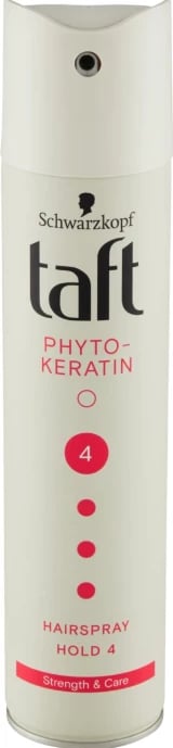 Sprej për flokë Taft Keratin 4, 250 ml