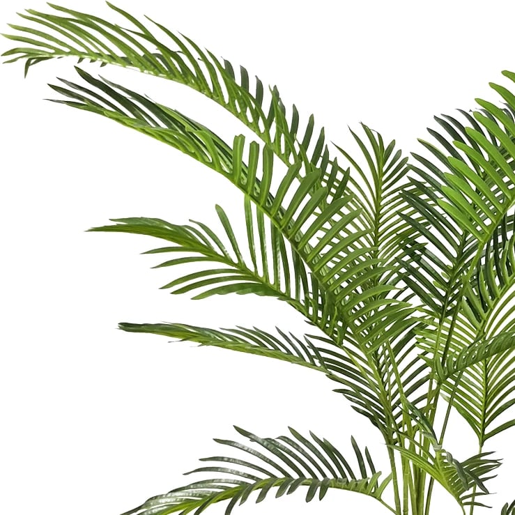 Bimë dekorative Areca I në vazo, ngjyrë e gjelbër, Inart, H120cm