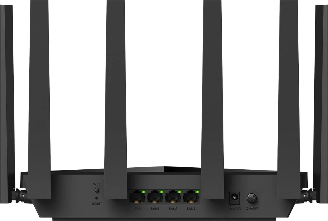 Router Cudy WR11000 BE11000 Wi‑Fi 7 tri‑band 10.6 Gbps 4x 2.5G porte Mesh, e zezë