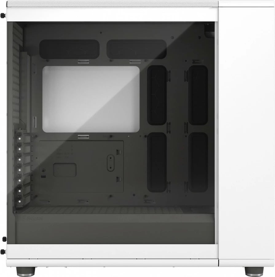 Kasë Fractal Design North XL Chalk White TG Clear, Midi Tower, e bardhë