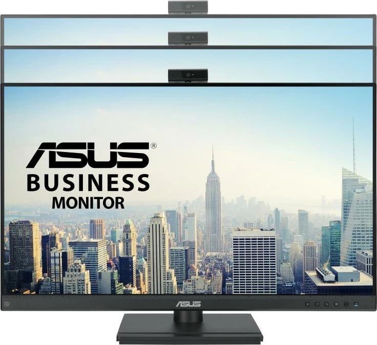 Monitor, ASUS, BE279QFK 90LM04P1-B04370, 23.8" Full HD 100 Hz IPS, webcam FHD me mikrofon e altoparlantë, VESA 100x100, e zezë