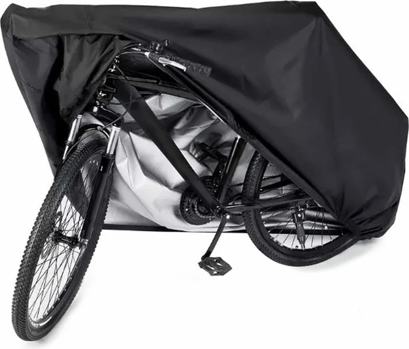 Mbulesë mbrojtëse Hurtel XL për grill, biçikletë, motoçikletë, mobilje kopshti, e zezë