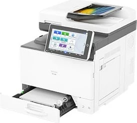 Multifunksional Ricoh IM C300, laser, ngjyra, A4, ekran me prekje, i bardhë/zi