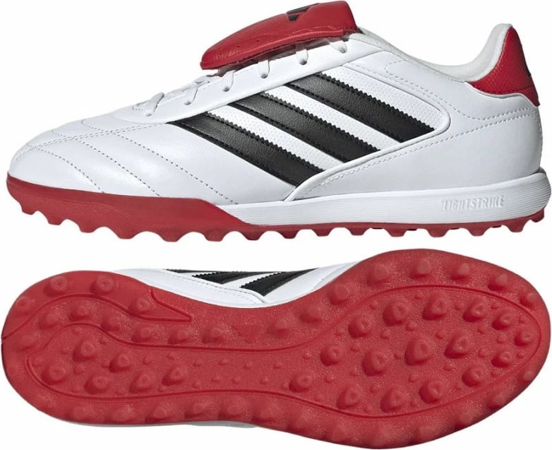 Atlete futbolli adidas për meshkuj, të bardha