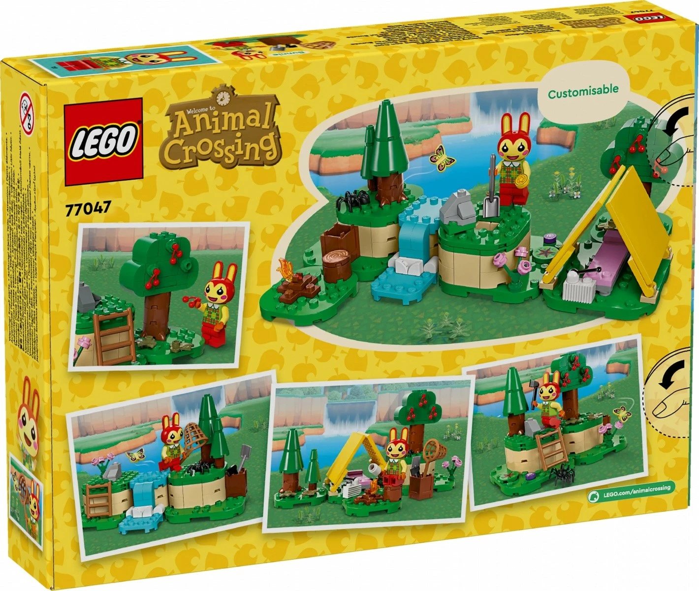 Set LEGO Animal Crossing Outdoor Fun Bunnie 77047, 164 pjesë, për fëmijë, shumëngjyrësh Set LEGO Animal Crossing Outdoor Fun Bunnie 77047, 164 pjesë, për fëmijë, shumëngjyrësh