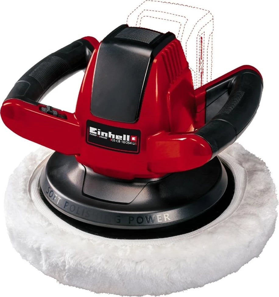 Lustrues makinash Einhell CE-CB 18/254 Li, 2500 RPM