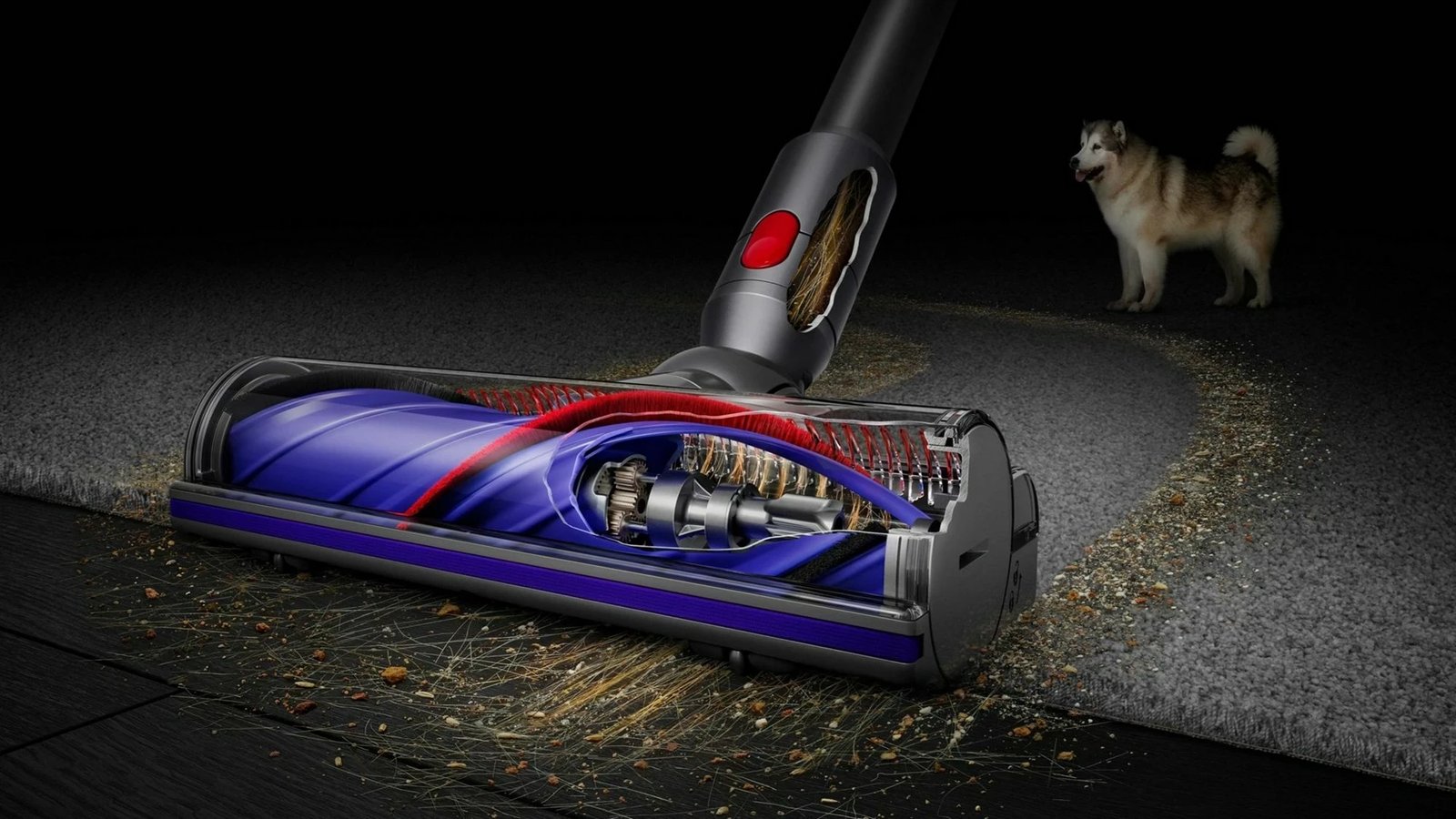 Fshesë elektrike pa kabllo Dyson SV25 V8, Argjendtë