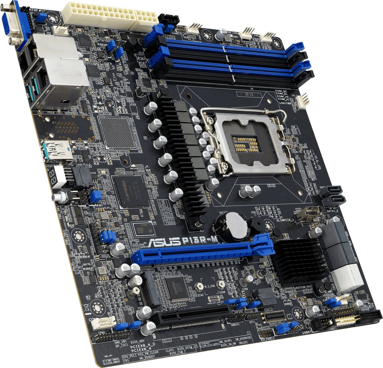 Pllakë amë ASUS P13R-M, Intel Xeon E, LGA 1700, DDR5, micro ATX