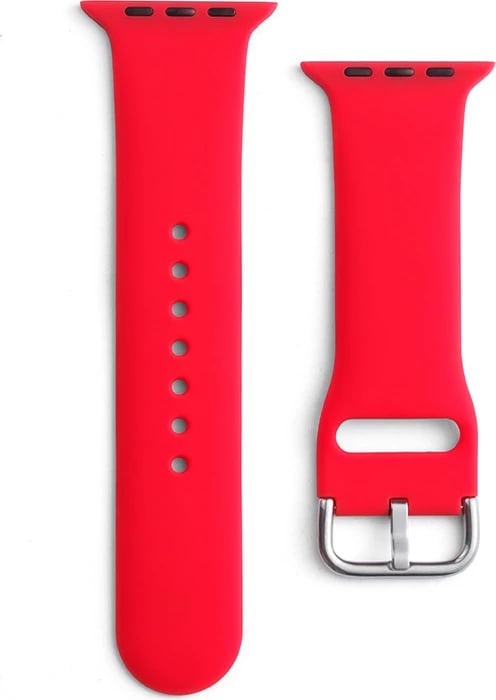 Rrip silikoni për orë Hurtel APS për Apple Watch 2/3/4/5/6/7/8/9/SE, 38/40/41mm, Kuq