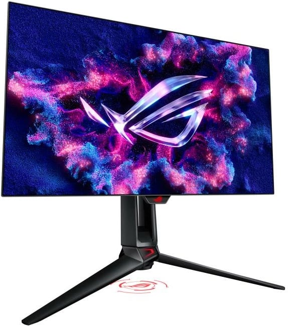 Monitor gaming ASUS ROG Swift OLED PG27AQDP 27" QHD 480 Hz 0.03 ms OLED DCI-P3 99% Black (90LM0A20-B01A70/90LM0A20B01A70)