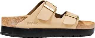 Papuqe femra Birkenstock, beige