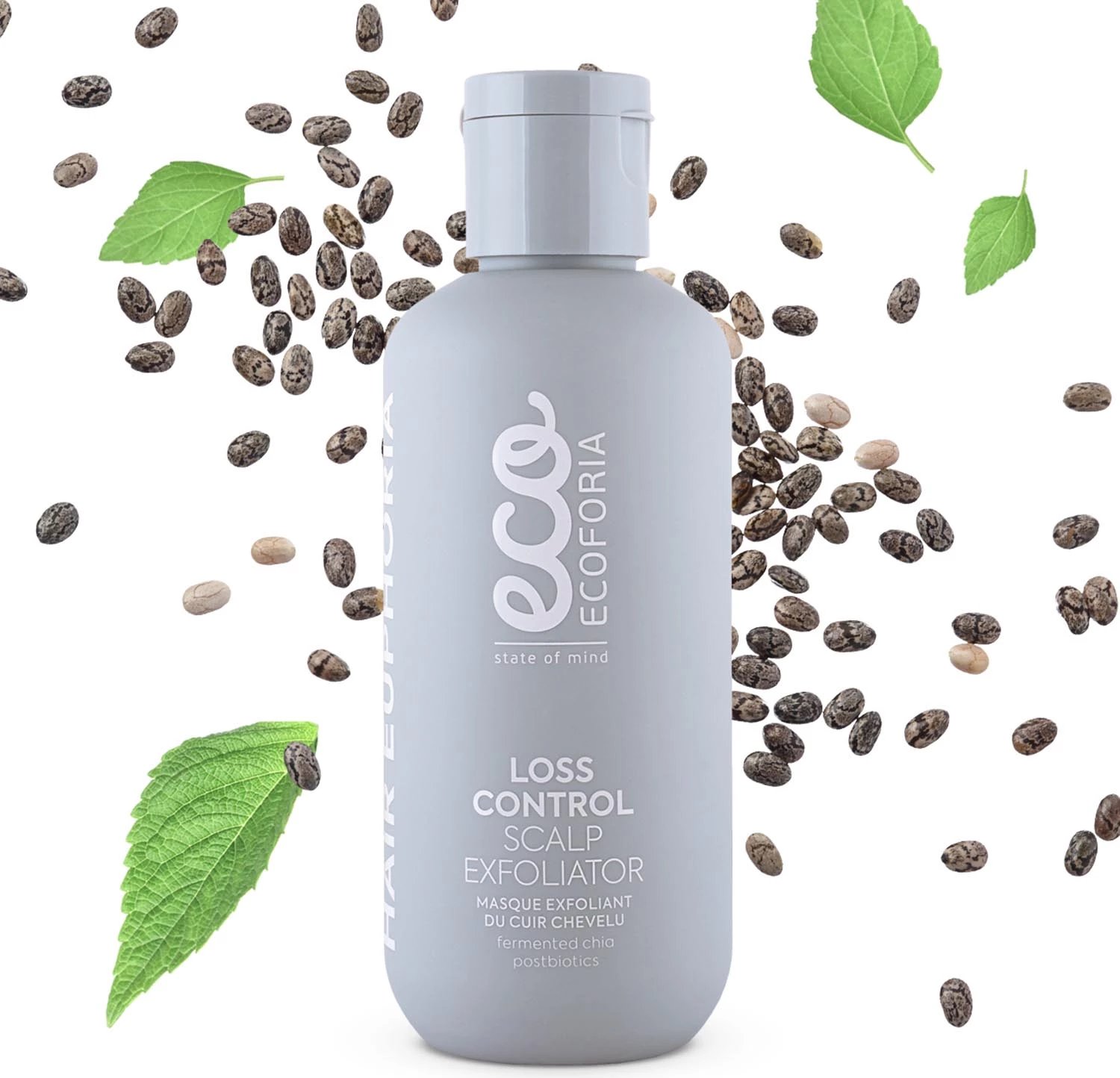 Eksfoliator për skalp, Ecoforia Liss Control, unisex, 200ml