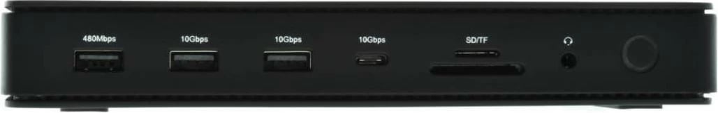 Kasë dokimi i-tec Thunderbolt4 TB4DUALDPDOCKPDPRO, 7x USB, 2x Display, 2.5GLAN, 92W, e zezë