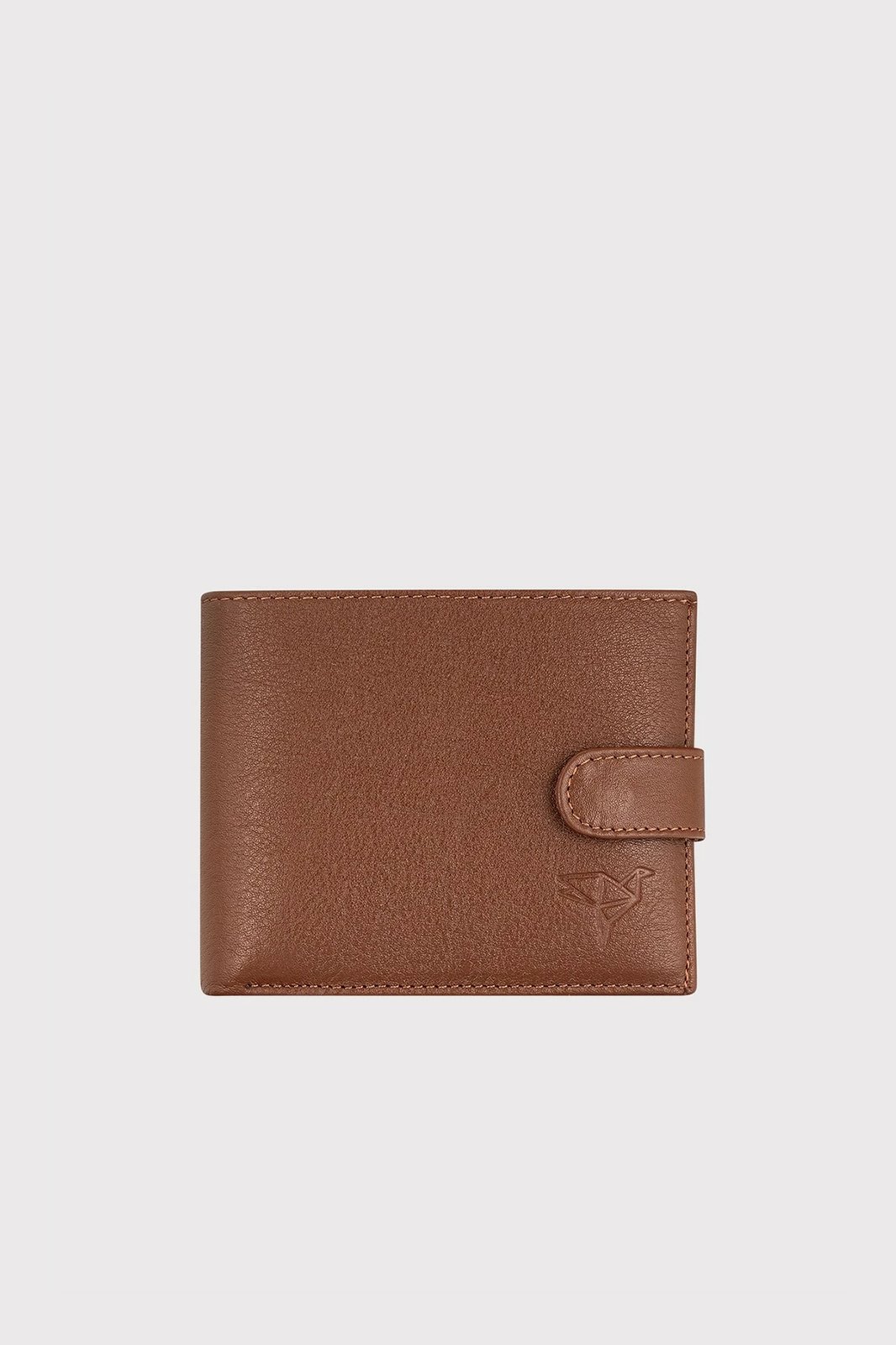 Portofol për burra, lëkurë natyrale, ngjyrë tan, Zoozie Bags Chelsea