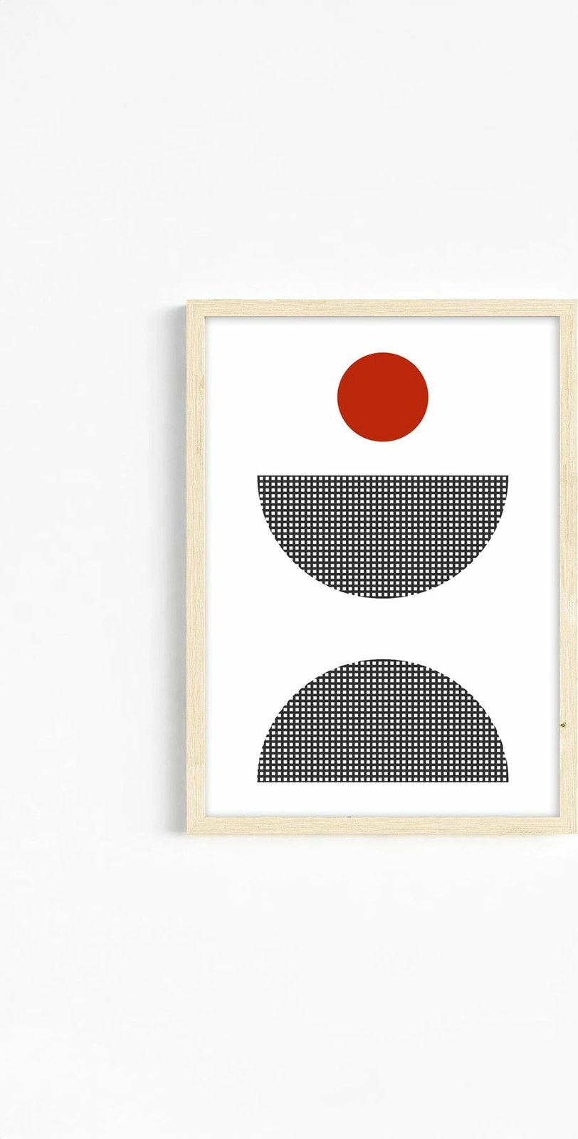 Pikturë dekorative me kornizë (3 copë), Wallity, Ersydata16-5070