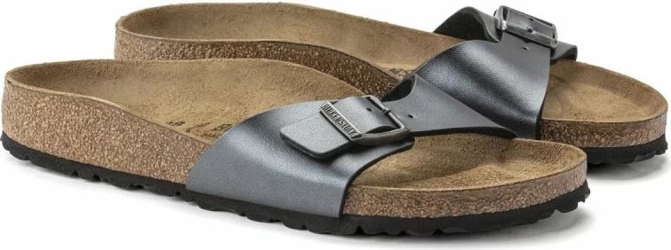 Flip-flop Birkenstock për femra dhe meshkuj, të zeza Flip-flop Birkenstock për femra dhe meshkuj, të zeza