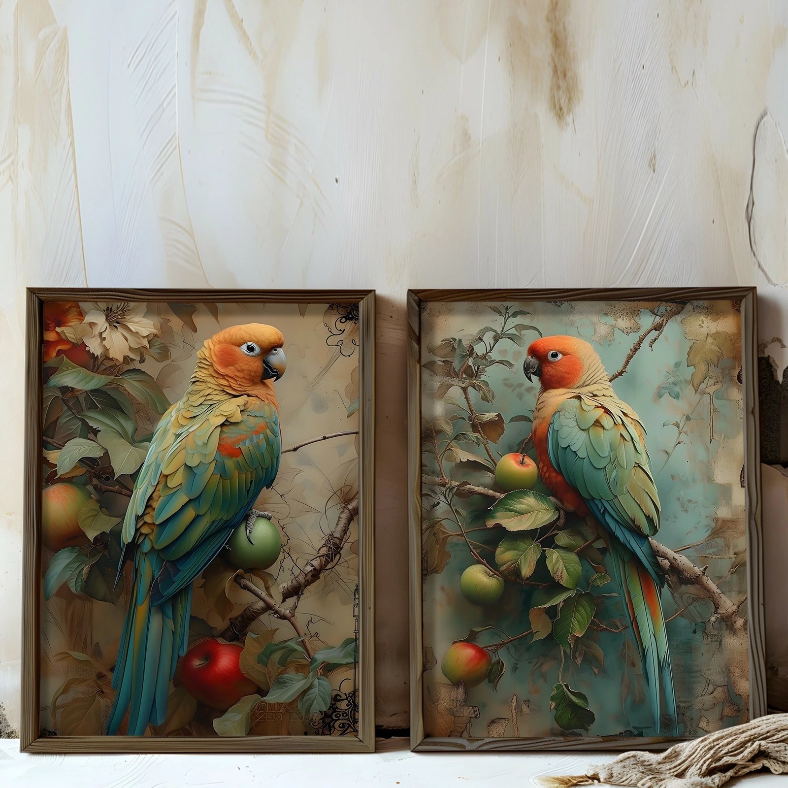 Pikturë dekorative me kornizë MDF (2 copë), Wallity, AI203