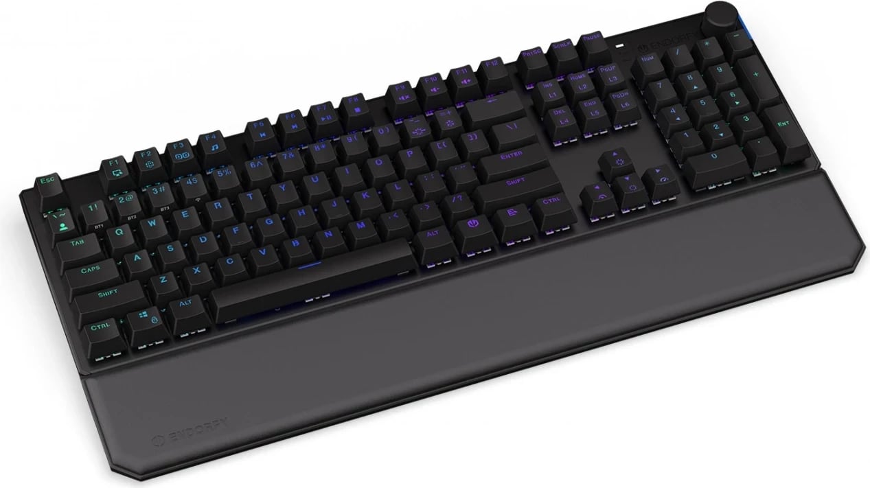 Mbështetëse për kyçe Endorfy Thock Palm Rest, e zezë 
