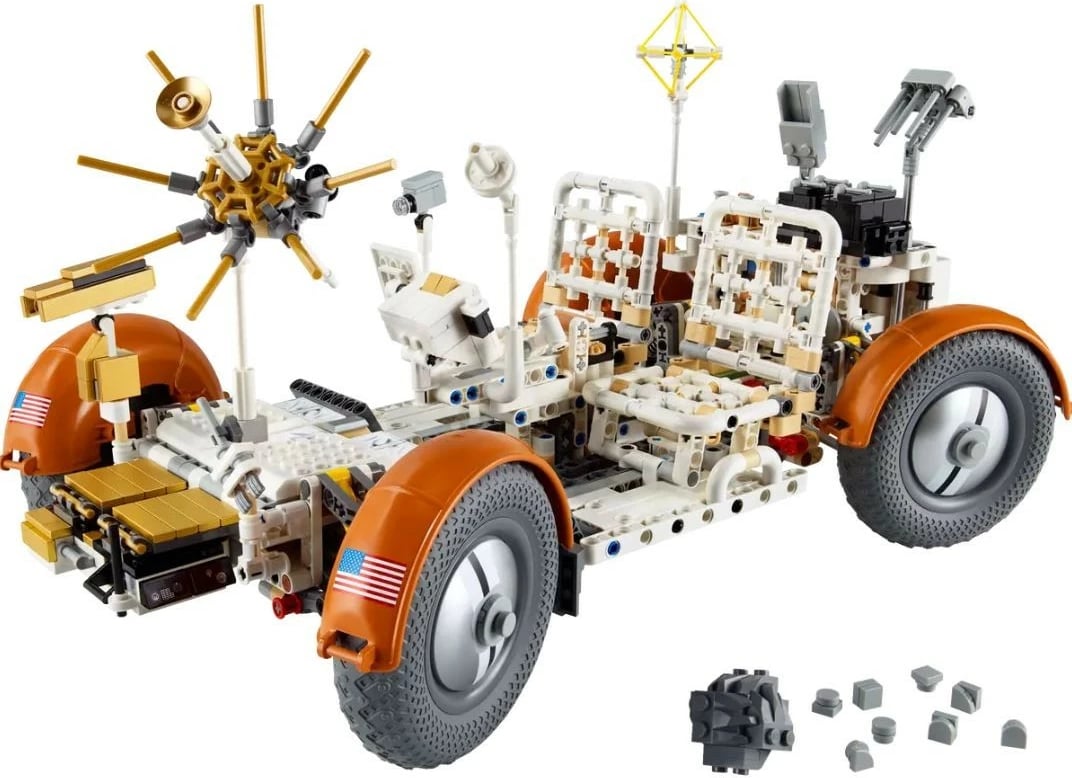 Set ndërtimi LEGO Technic NASA Apollo LRV 42182, 1913 pjesë, plastikë