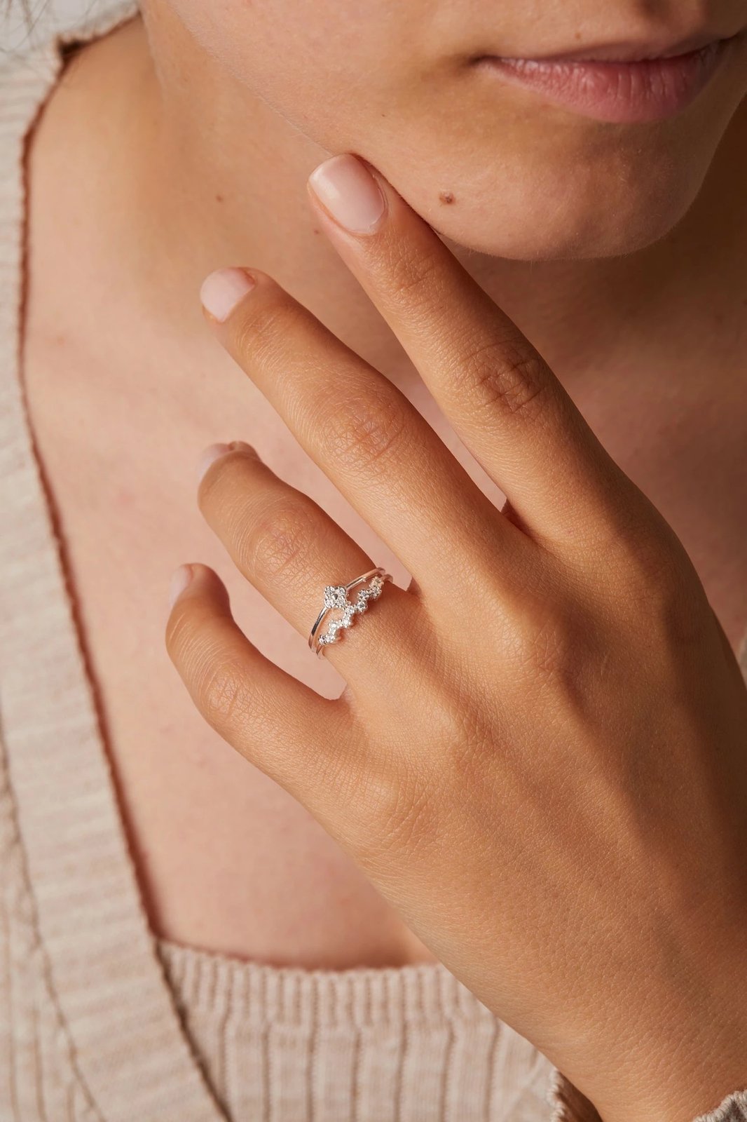 Unazë argjendi Elika, ELKAB92078G