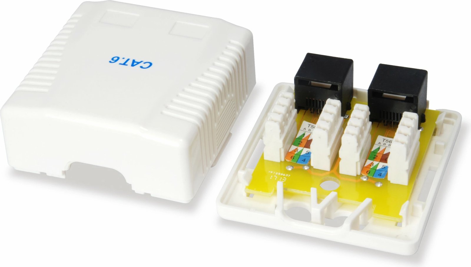 Prizë rrjeti EQUIP Cat6 2xRJ45, e bardhë