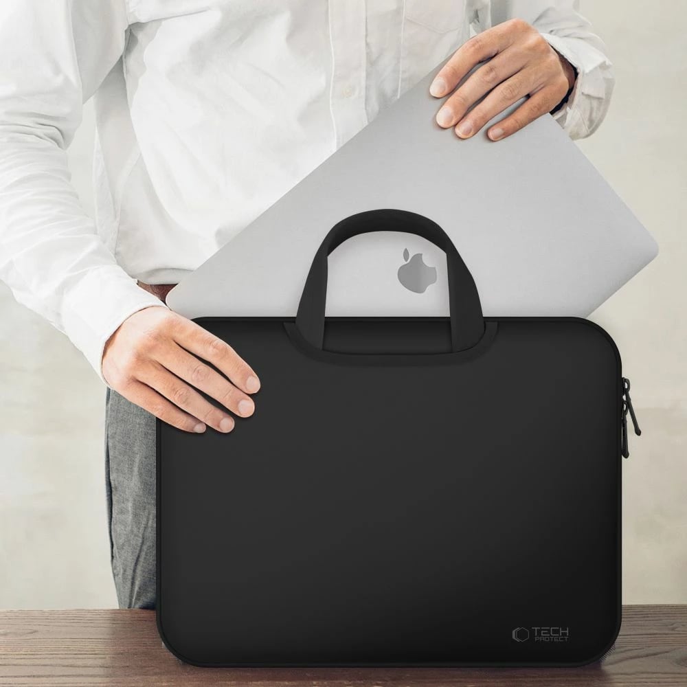 Çantë laptopi Tech-Protect Neoprene 13-14", e zezë