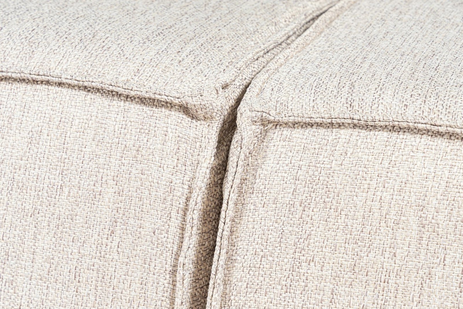 Këndare Lora, ngjyrë kafe e çelët, me pouffe, 4 pjesë