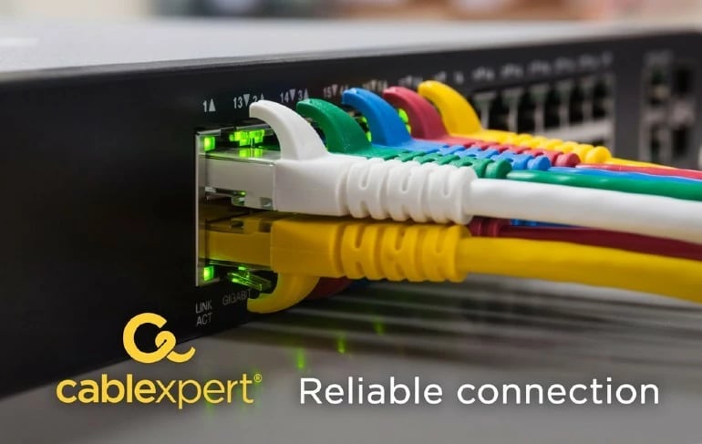 Kabllo rrjeti Gembird PP6U-CU-1M CAT6, 1m, Gri