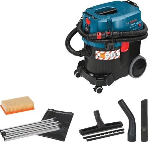 Fshesë me korrent Bosch GAS 35 L SFC+ Professional, 35 L, e zezë, blu
