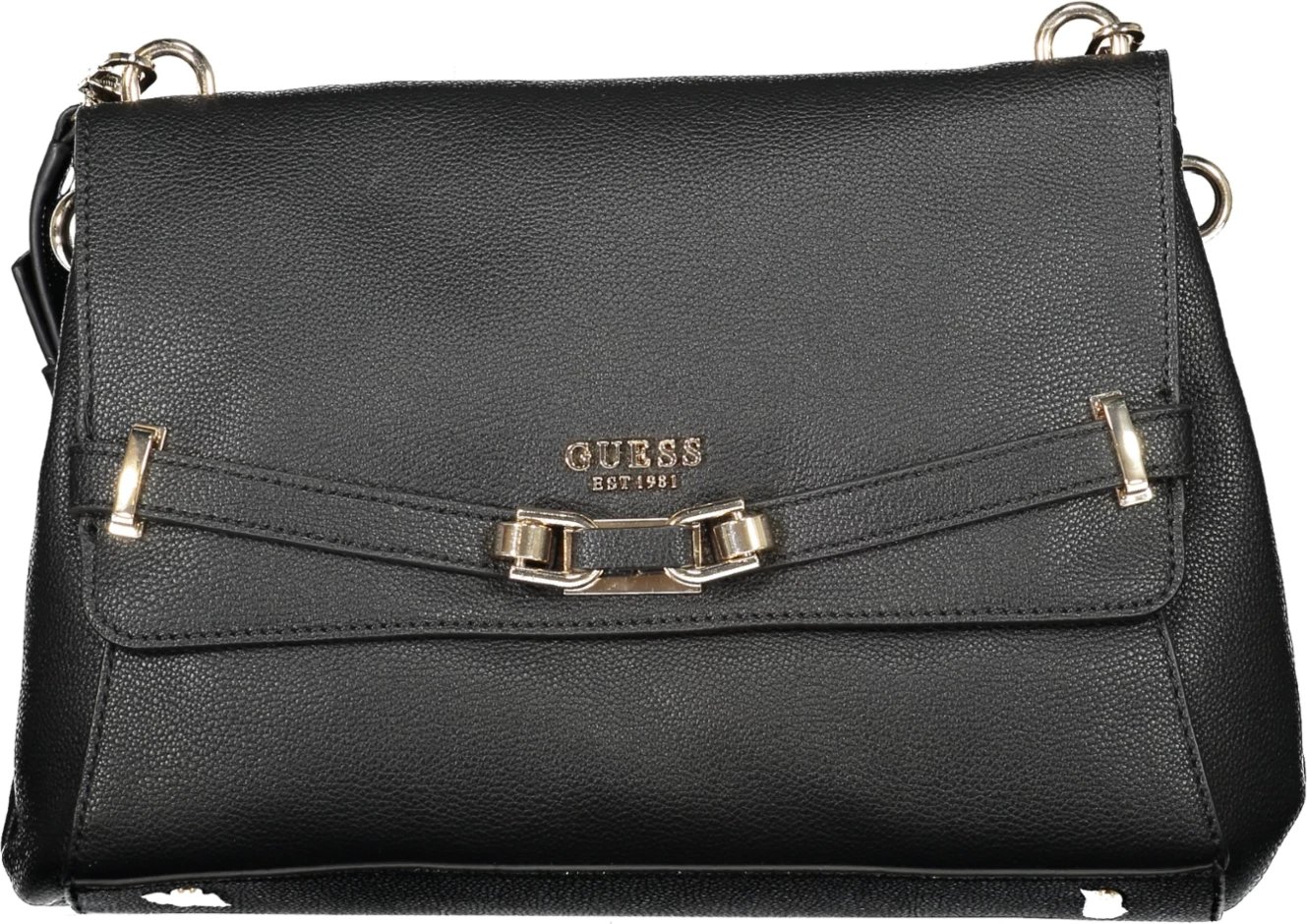 Çantë GUESS JEANS Silvye femra, e zezë