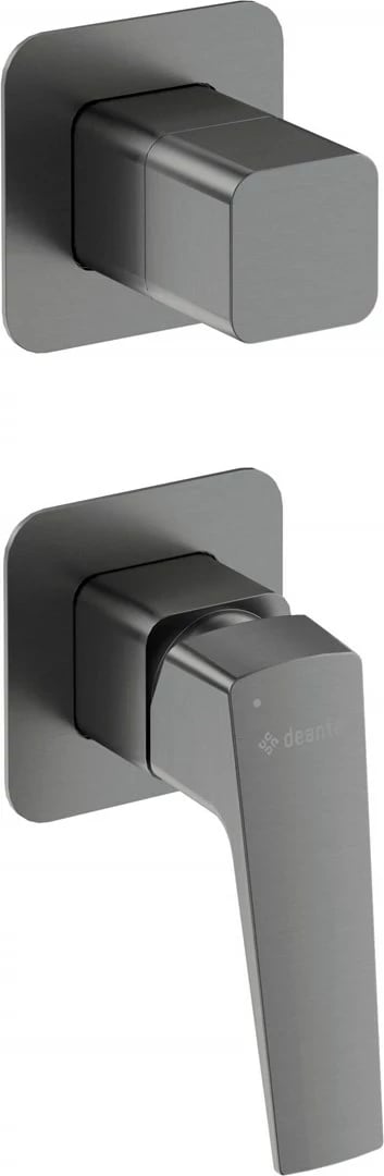 Valvul dushi deante BQL_D44P me ndërrues spreji, e zezë