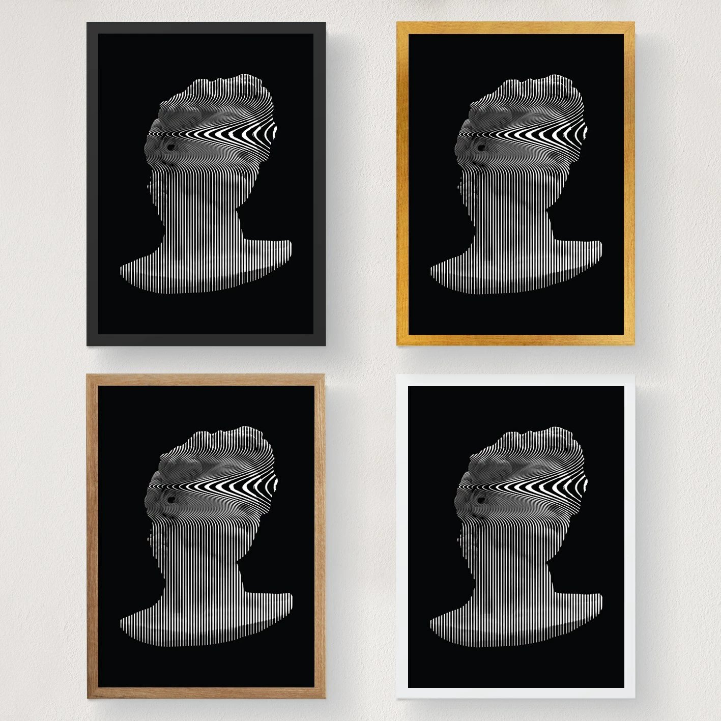 Poster A3 Wallity, dizajn modern, 2090