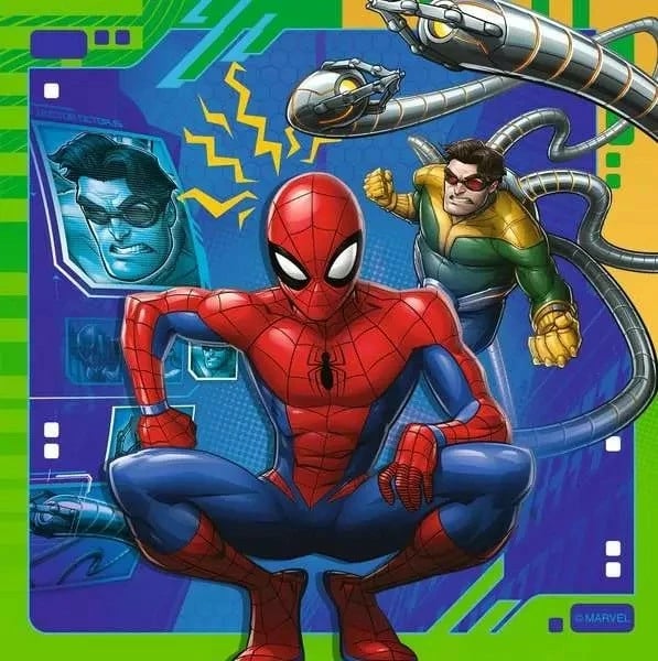 Puzzle Spiderman Ravensburger 3x49 pjesë për fëmijë