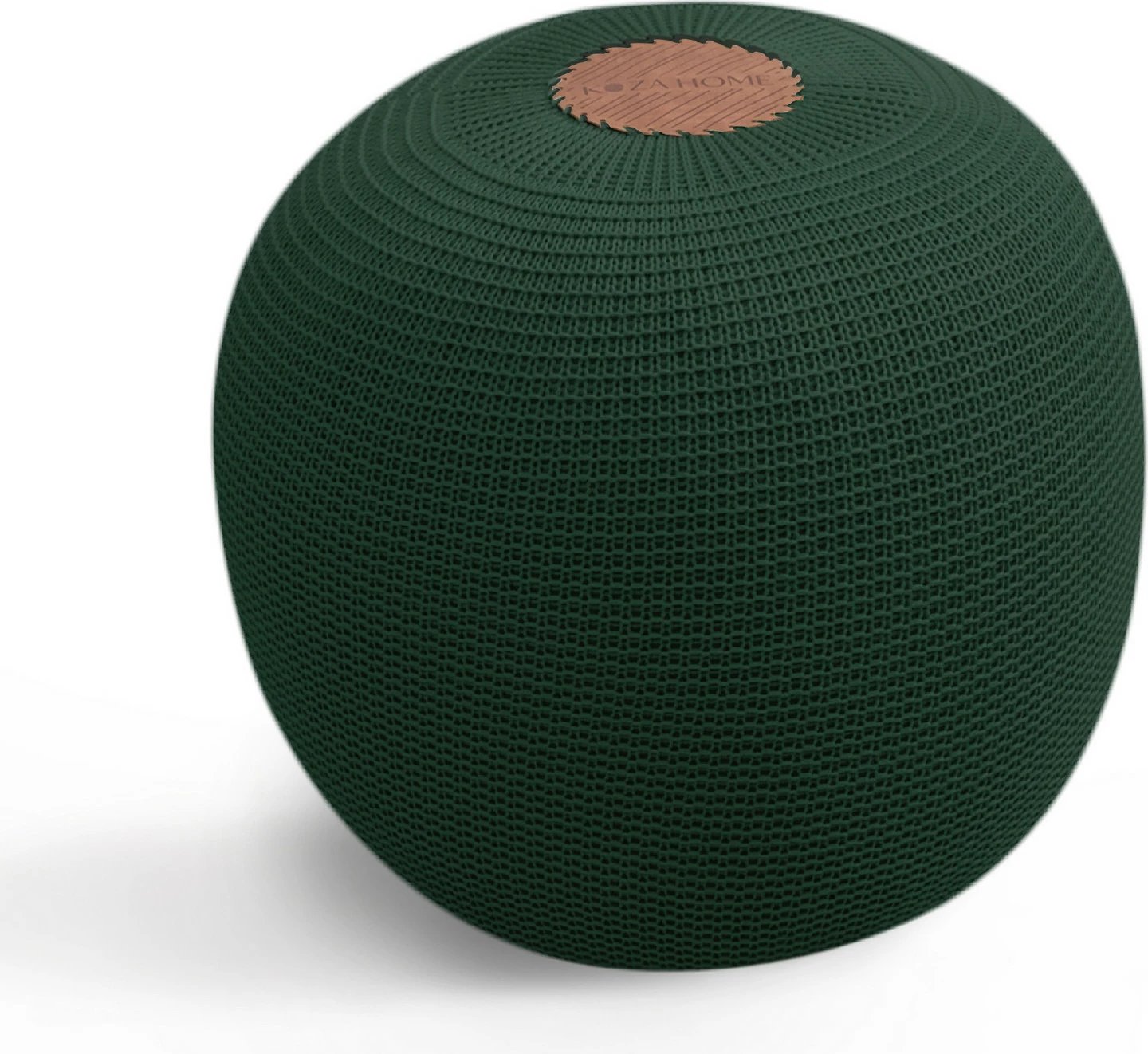 Puf i gjelbër, dorëpunuar, Evila Originals, 40x40x45cm