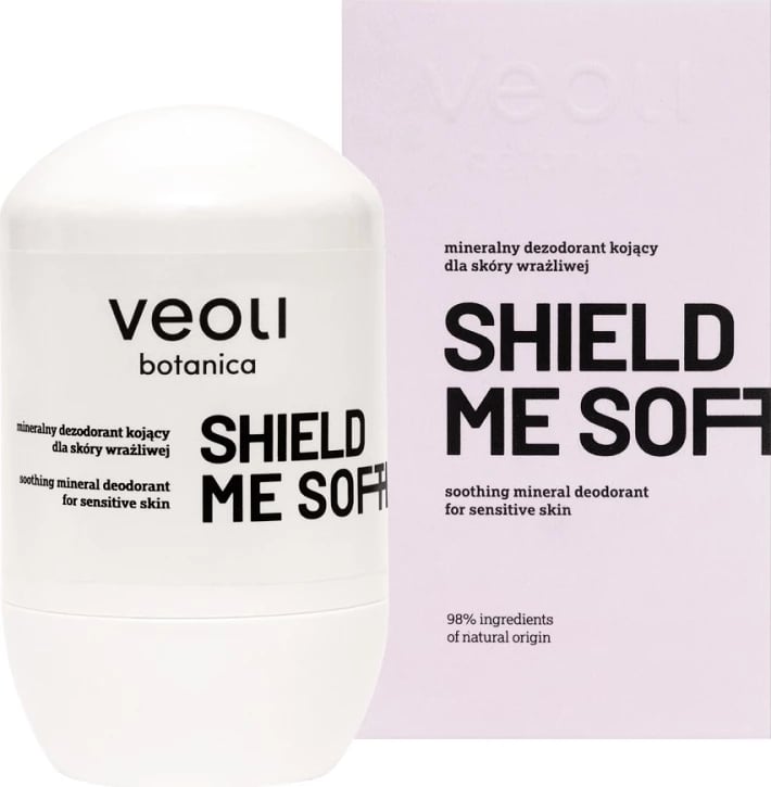 Deodorant mineral roll-on Veoli Botanica Shield Me Softly unisex 50ml