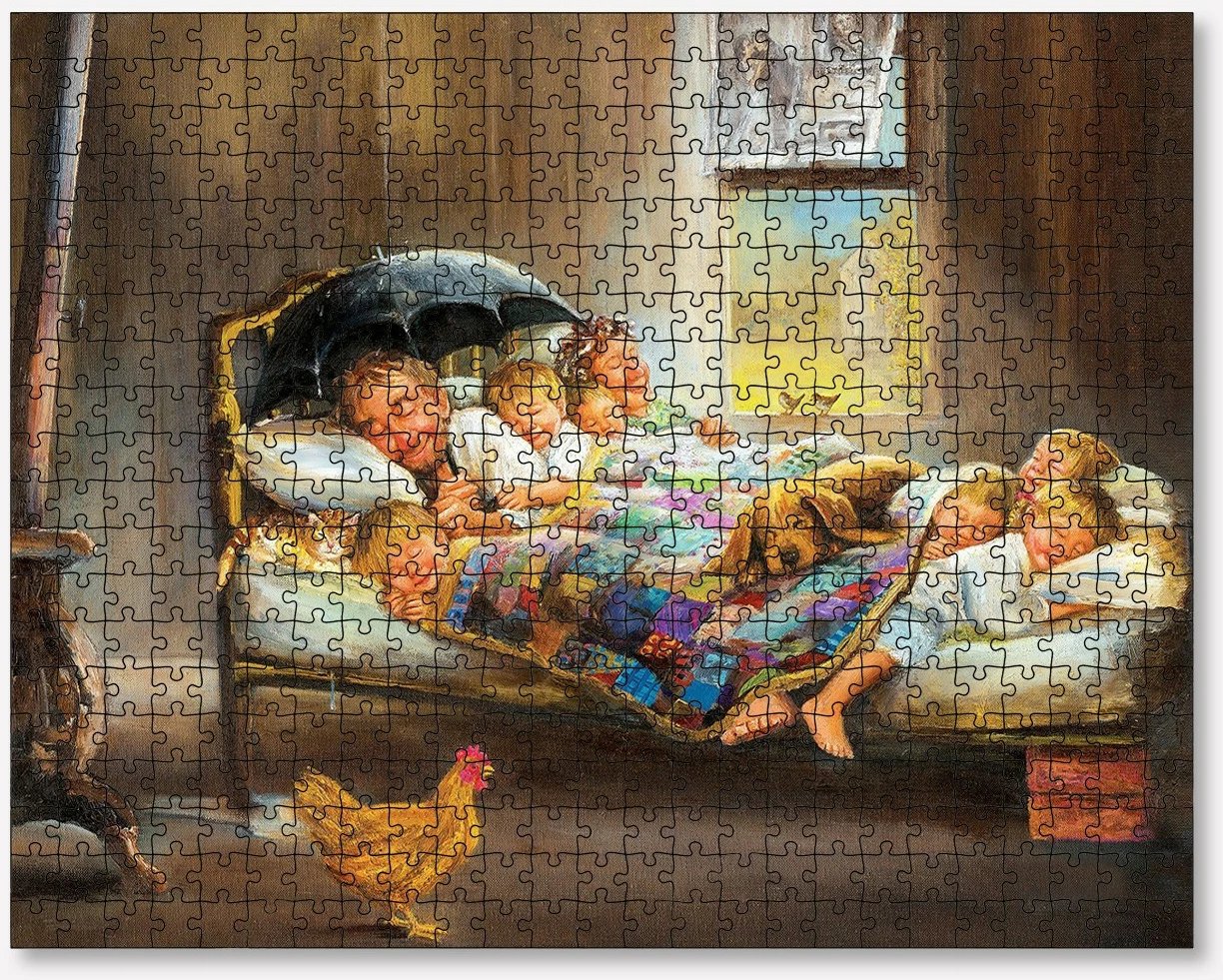 Puzzle 500 copë, Evila Originals, PZL_06_500, shumëngjyrësh