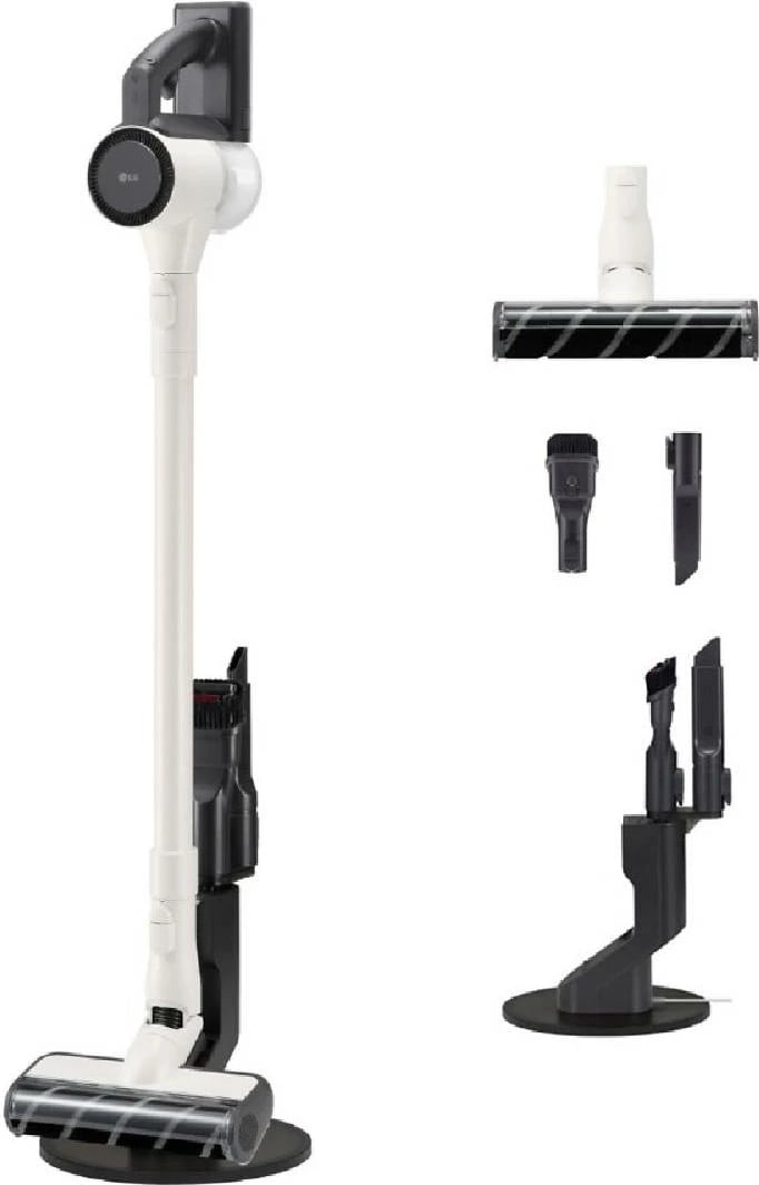 Fshesë me korent pa kabllo LG CordZero A9C-SLIM1C, 150 W, 0.25 L, 1.97 kg, bateri Li-Ion e heqshme, autonomi deri 40 min, e bardhë